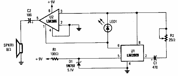 Metrónomo LM386 
