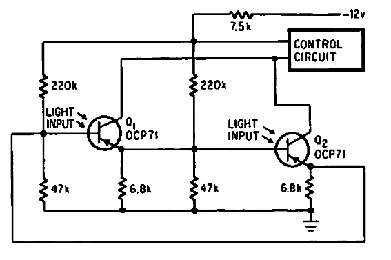 Circuito regenerativo para dos sensores
Circuito regenerativo para dos sensores