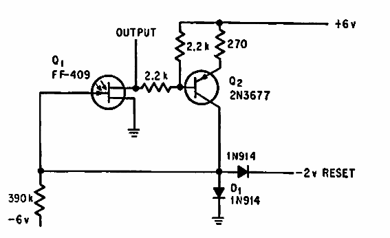 Fotocontrol con foto FET 
