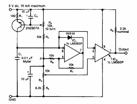 Oscilador variable de 4 décadas
Oscilador variable de 4 décadas
