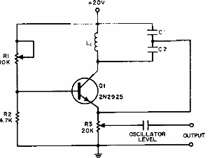 Oscilador Colpitts estable
Oscilador Colpitts estable