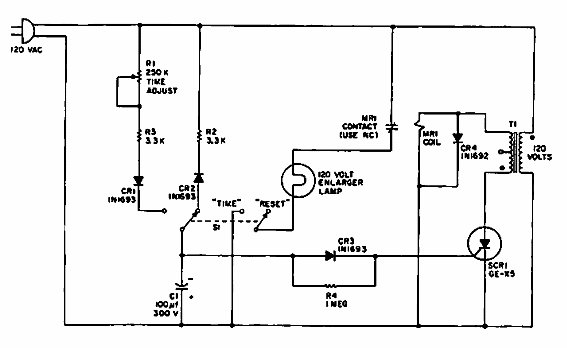 Temporizador para ampliadoras
