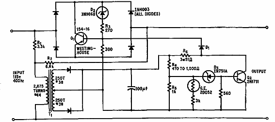 Limitador de sobretensión 

