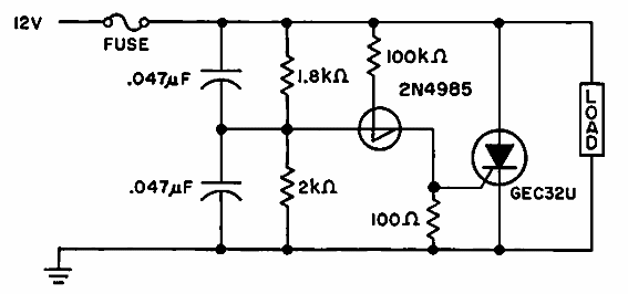 Protección contra sobretensiones 
