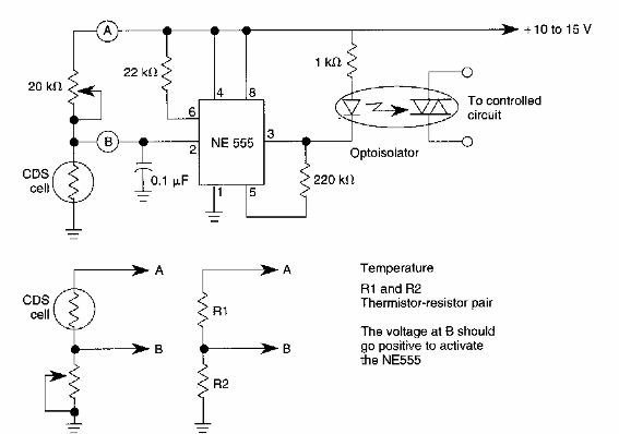 Relé de estado sólido con 555 
