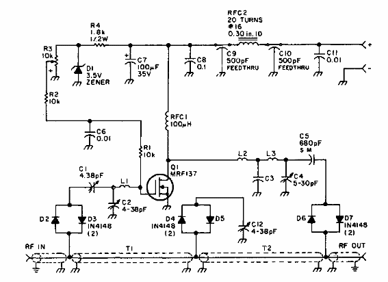 Amplificador para la banda de 2 metros 
