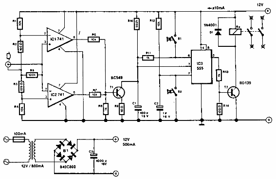 Relé de audio 
