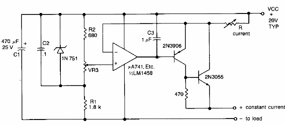 Fuente de corriente variable 
