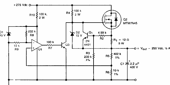 Regulador de alta tensión
Regulador de alta tensión