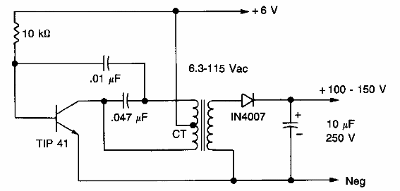Fuente de alta tensión 
