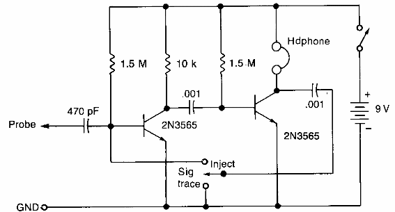 Inyector y seguidor de señal 
