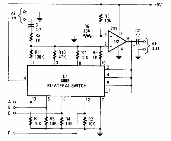 Shieldde control de ganancia para operacional
Shieldde control de ganancia para operacional