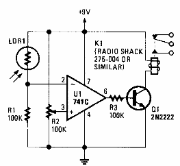 Detector de luz
Detector de luz