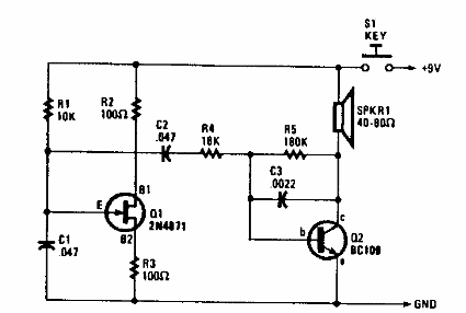 Oscilador de práctica de código Morse
Oscilador de práctica de código Morse
