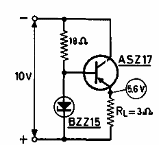 Regulador simple de 5 V
Regulador simple de 5 V