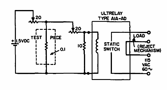 Relé estático de muy baja resistencia 
