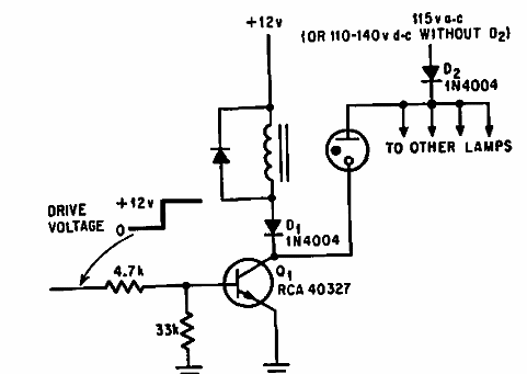 Relé y controlador de neón
Relé y controlador de neón