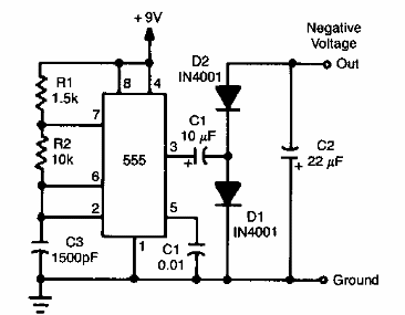 Fuente negativa con alimentación positiva
Fuente negativa con alimentación positiva