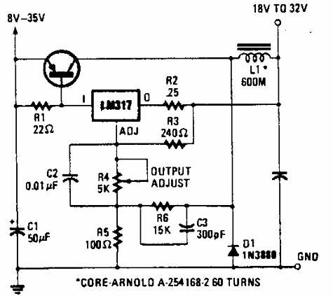 Regulador conmutado de 3 A 
