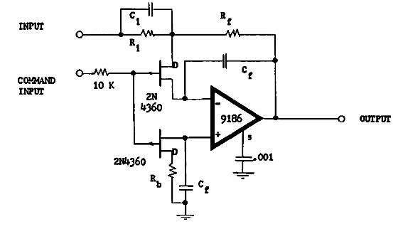 Integrador con muestreo y retención
Integrador con muestreo y retención