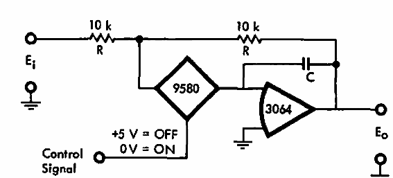 Muestreo y retención con inversor
Muestreo y retención con inversor
