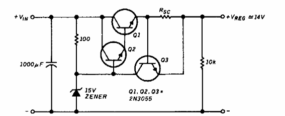Regulador de corriente constante
Regulador de corriente constante