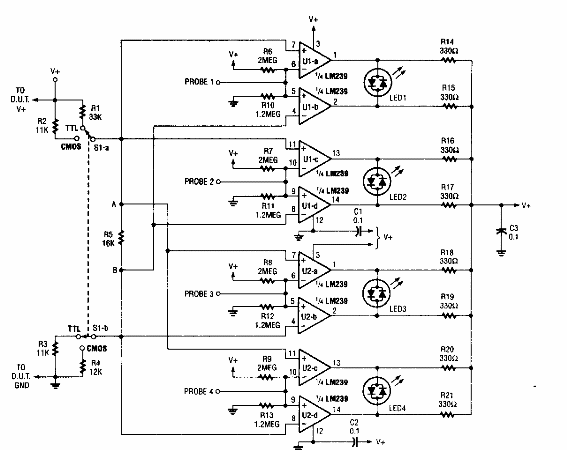 Prueba lógica de 4 vías
Prueba lógica de 4 vías