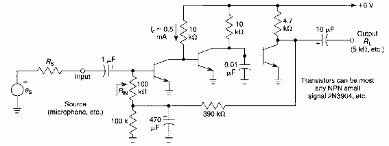 Amplificador de audio de alta ganancia
Amplificador de audio de alta ganancia