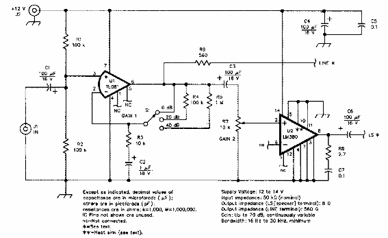 Amplificador de propósito general
Amplificador de propósito general