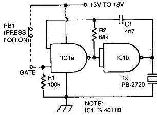 Zumbador disparado
Zumbador disparado