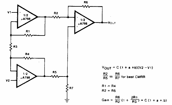Amplificador diferencial
Amplificador diferencial