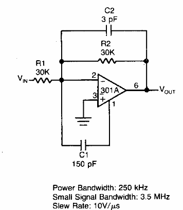 Amplificador rápido 
