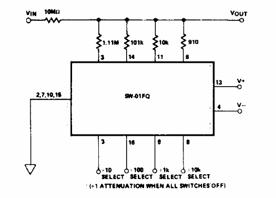 Atenuador programable
Atenuador programable