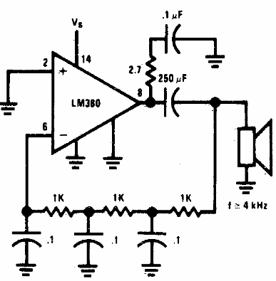 Oscilador de desplazamiento de fase
Oscilador de desplazamiento de fase