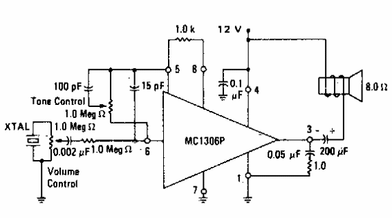 Amplificador para cápsula cerámica
Amplificador para cápsula cerámica