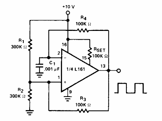 Oscilador cuadrado
Oscilador cuadrado