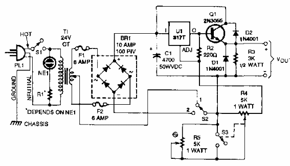 Fuente de equipo automotriz
Fuente de equipo automotriz