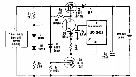 Cargador para 3 celdas de litio
Cargador para 3 celdas de litio