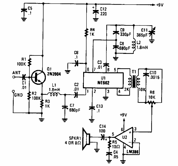 Receptor simple de baja frecuencia
Receptor simple de baja frecuencia