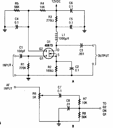 Amplificador con modulador
Amplificador con modulador