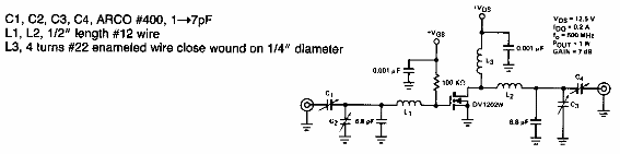 Amplificador de 500 MHz
Amplificador de 500 MHz