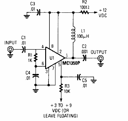 Amplificador de banda ancha
Amplificador de banda ancha