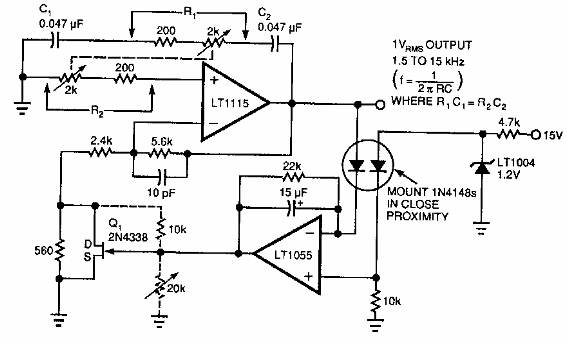 Oscilador de puente de Viena
Oscilador de puente de Viena