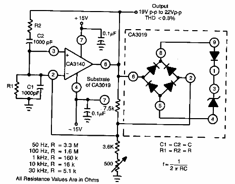 Oscilador de puente de Viena
Oscilador de puente de Viena