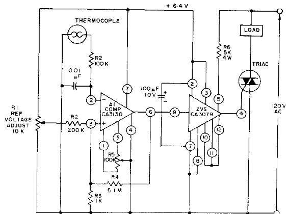 Amplificador de termopar
Amplificador de termopar