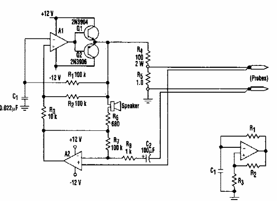 Probador de continuidad 

