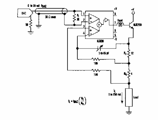 Convertidor de corriente a tensión
