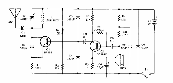 Micrófono inalámbrico FM
Micrófono inalámbrico FM