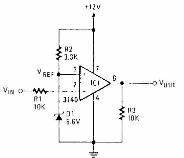 Comparador de tensión
Comparador de tensión