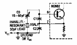 Oscilador de cristal variable
Oscilador de cristal variable